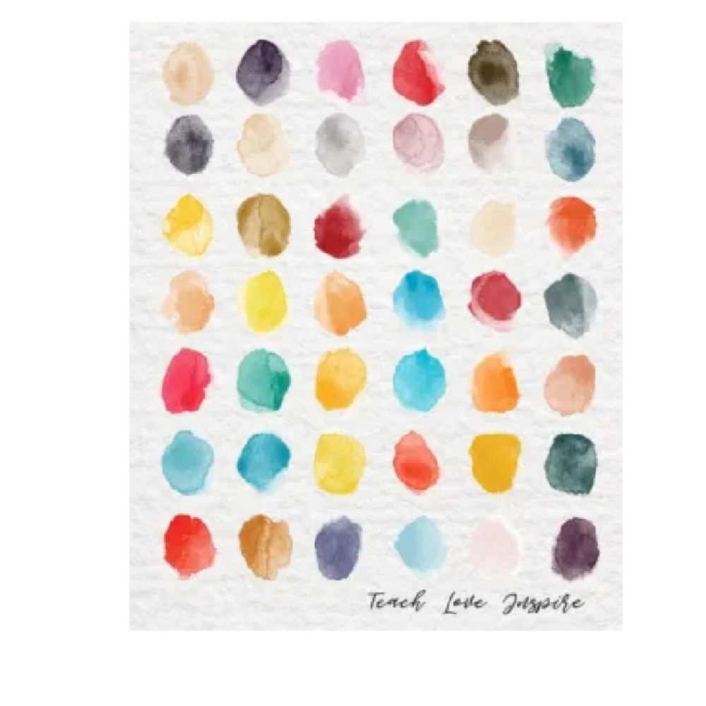 Teacher's Planner Artist's Palette NWT